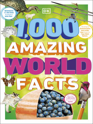 cover image of 1,000 Amazing World Facts